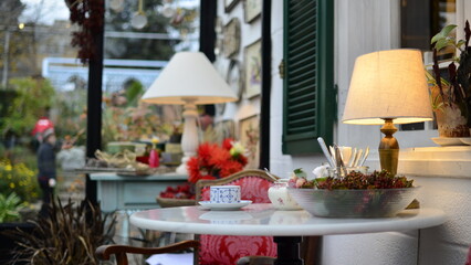 wedding reception table