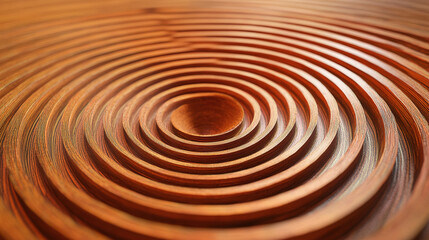 Capturing sound waves with an abstract wavy circles design highlighting digital artistry and vibrant motion effects