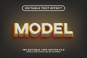 Modal Editable Text Effect Design