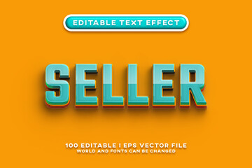 Seller Editable Text Effect Design