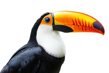 Naklejka premium a toucan isolated on white background