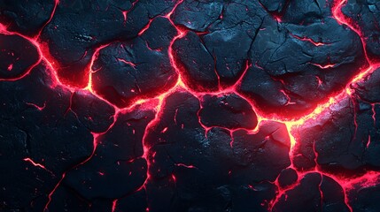 A vector illustration of a glowing meteorite-borne parasite skin texture with pulsating organic veins.