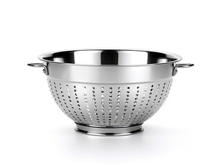 Sleek Stainless Steel Colander for Kitchen Use