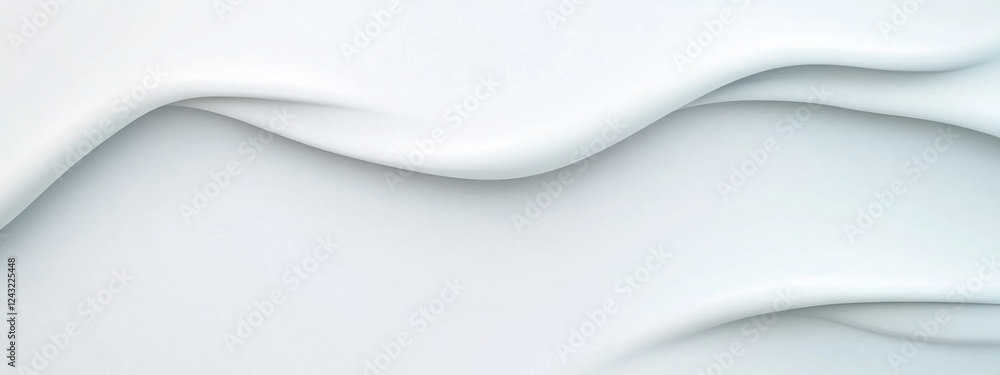 Poster a minimalistic and elegant milky white background with soft, diffused textures.