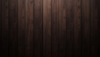 Naklejka premium Elegant dark wood business background featuring polished black walnut surface with refined grain