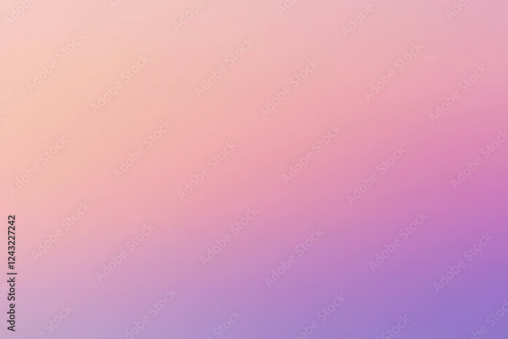 Poster a soft pastel gradient fading from peach to lavender