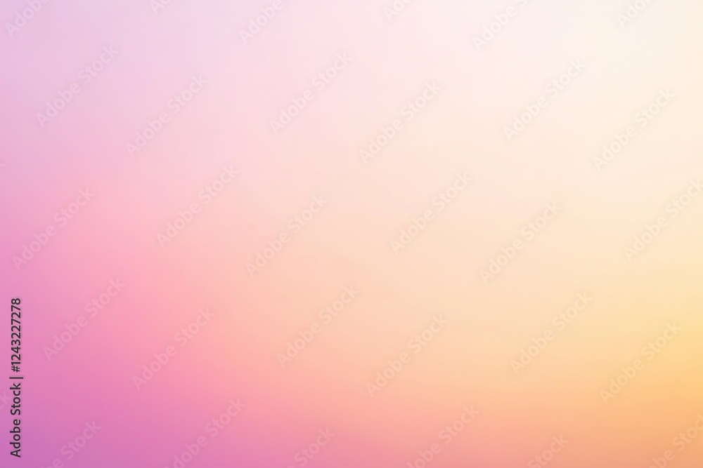 Poster a soft pastel gradient fading from peach to lavender