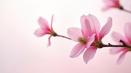 Fototapeta premium Pink Dogwood Bloom - Springtime Beauty
