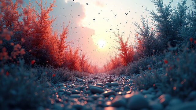 Miscalculation:  Intense Color & Depth