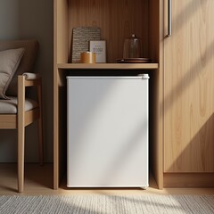 Luxury Hotel Mini Fridge - Low Angle View