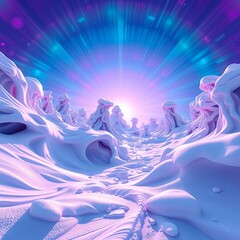 abstract blue background