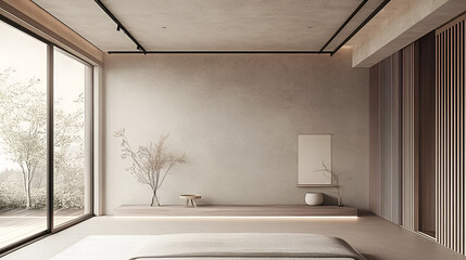 background wall with micro cement texture, hyper-fine patterns, appearing smooth and seamless, with a faint natural grain


