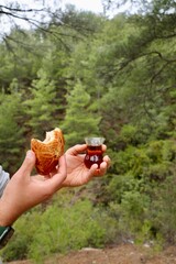 Tea bread tree. High quality photo