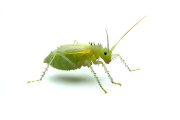 Fototapeta premium aphid isolated on white background