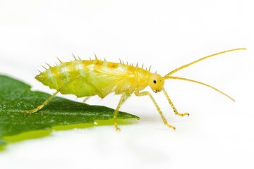 aphid  isolated on white background