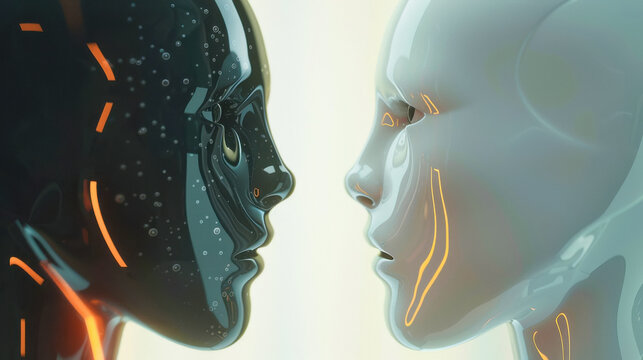 Artificial intelligence versus human abstract concept