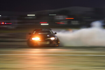 car control drifting on Race track