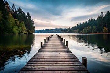 Fototapeta premium lake