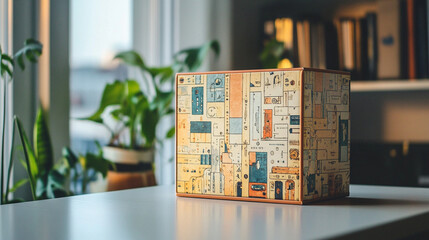 Vintage-inspired collage of travel postcards, antique maps, and aged paper textures arranged in an artistic composition, evoking nostalgia for world exploration and cultural heritage