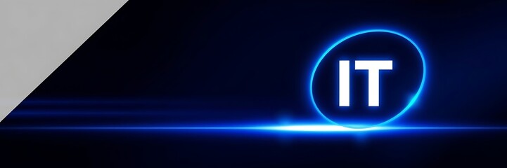 Obraz premium information technology, it background, technology wallpaper, digital background, ai concept, tech copy space,