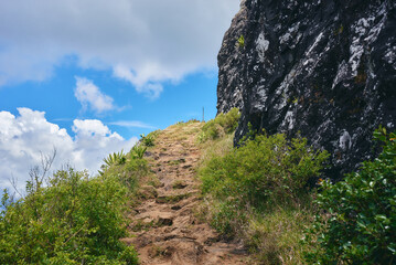 La Pouce Mountain trek, the third-highest peak in Mauritius, offers one of the most breathtaking panoramic views on the island