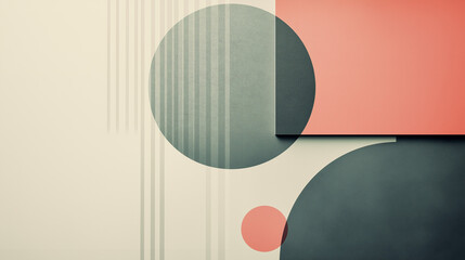 A colorful abstract painting with a black and white circle in the middle