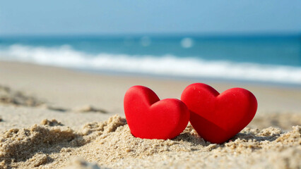 Valentine’s Love: A Summer Wedding on the Beach"