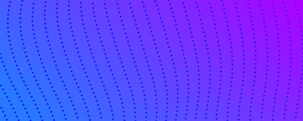 Obraz premium Colorful halftone background with flowing dots