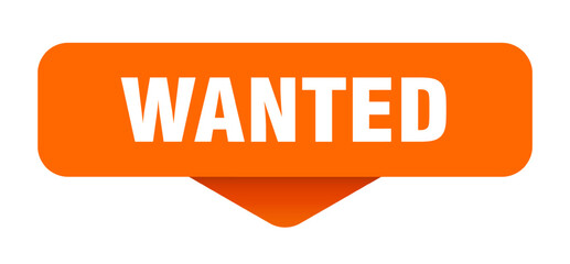 wanted sticker. wanted sign on transparent background