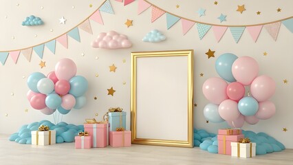 Birthday Celebration Background