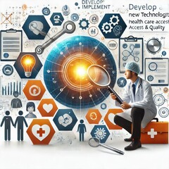 Develop and implement new technologies to improve health care ac