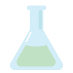 三角フラスコのベクターイラスト flat-bottomed flask