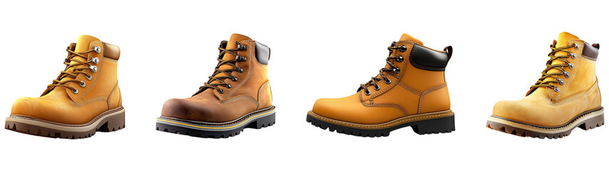 Four Leather Boots Collection: Style and Durability