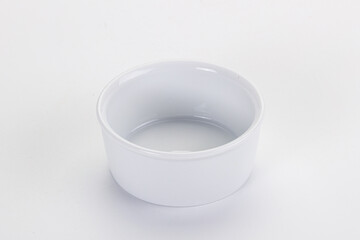 Empty gravy pot for sauce