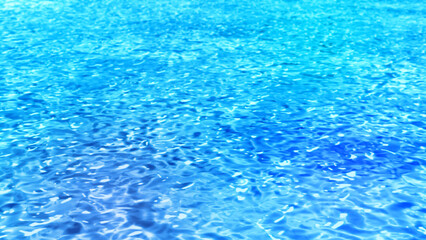 夏を感じる美しい水面のテクスチャ