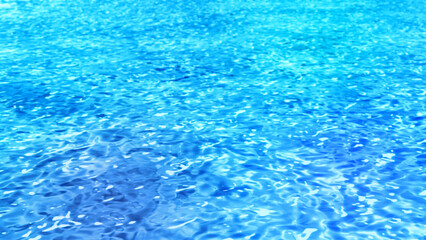 夏を感じる美しい水面のテクスチャ