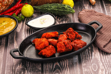 Indian cuisine - hot Fish Tikka