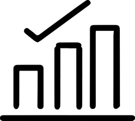 Business icon for creative graphics design