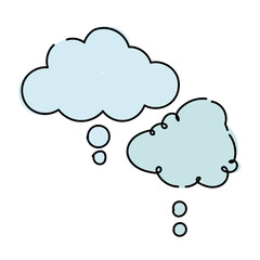 cloud, bubble ,blue , balloon ,tag dialog, frame,text,