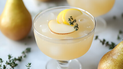 Delicious close-up of creamy, cheesy gratin in rustic bowl, garnished with fresh herbs. Perfect for food blogs, restaurant menus, or culinary websites.