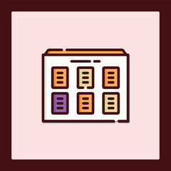 Organized To-Do List Icon: Efficient Task Management