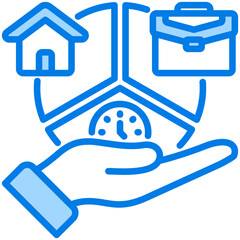 Work Life Balance Icon