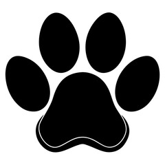 dog paw print icon