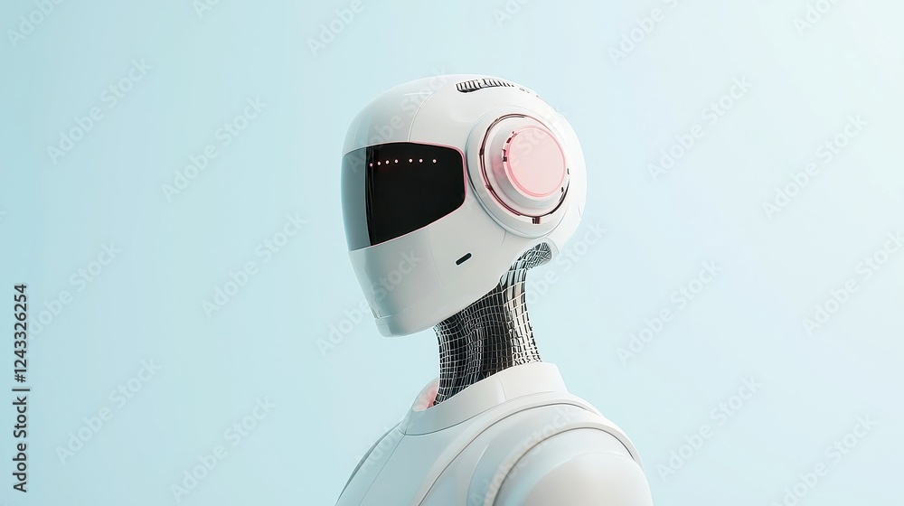 Poster ai adoption evaluation, an ai assistant analyzing business integration of ai technologies, fostering