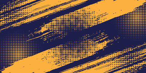 abstract yellow grunge on dark blue background. vector eps 10