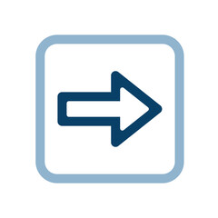 矢印のアイコンイラスト