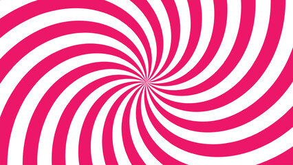 pink burst, abstract pink background, pink and white swirl background, Vector illustration for swirl design, swirling radial pattern background.	