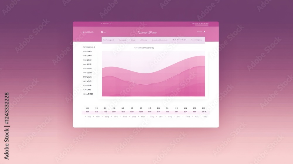Poster marketing dashboard concept with graphs, funnels, and audience metrics, symbolizing data-driven cro 