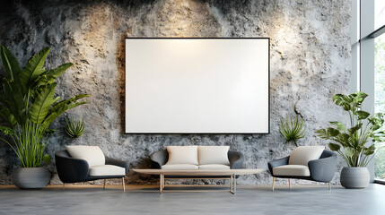 storefront entrance with a vertical blank sign on the wall beside the door 