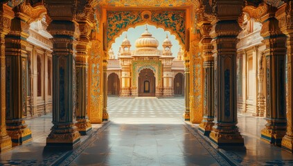 Magnificent Indian Temple Architecture: A Glimpse into Golden Splendor